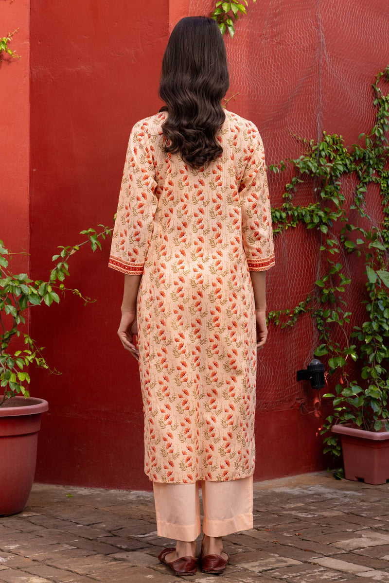 Aster Yoke Kurta