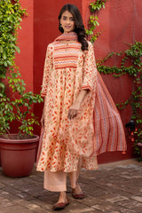 Aster Yoke Kurta