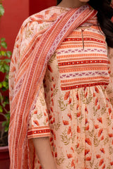 Aster Yoke Kurta