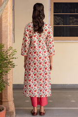 Pink Yoke Kurta
