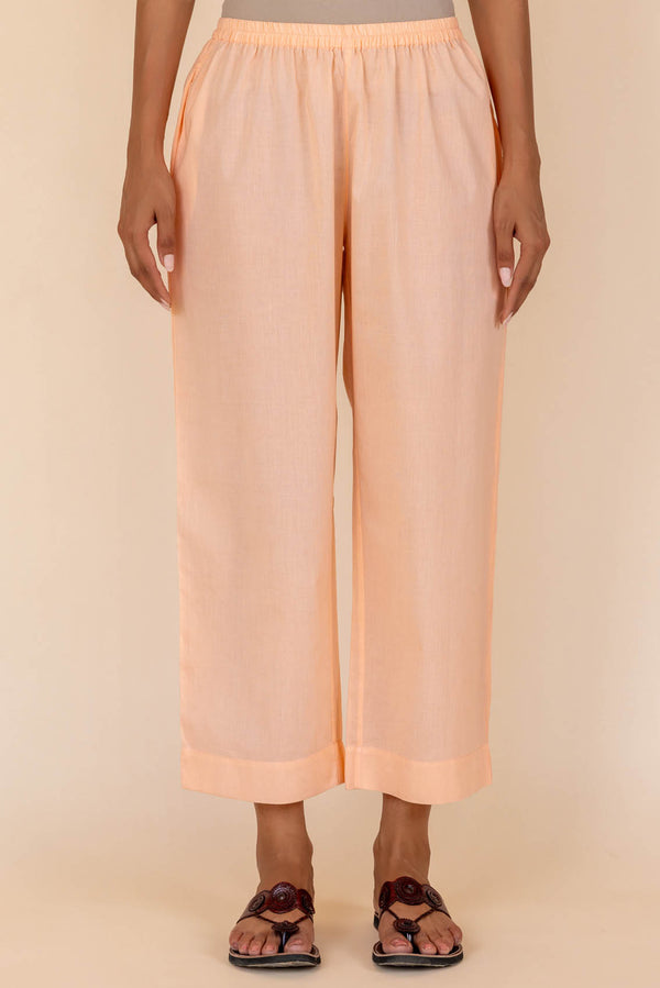 Peach Relaxed Trousers