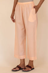 Peach Relaxed Trousers