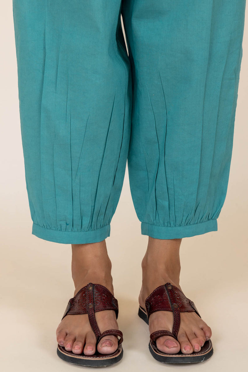Teal Afghani Trousers