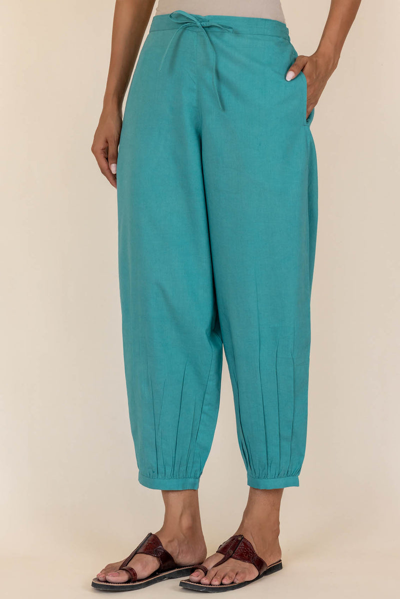 Teal Afghani Trousers