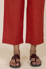 Rust Relaxed Trousers