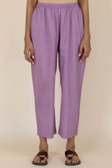 Lilac Relaxed Trousers