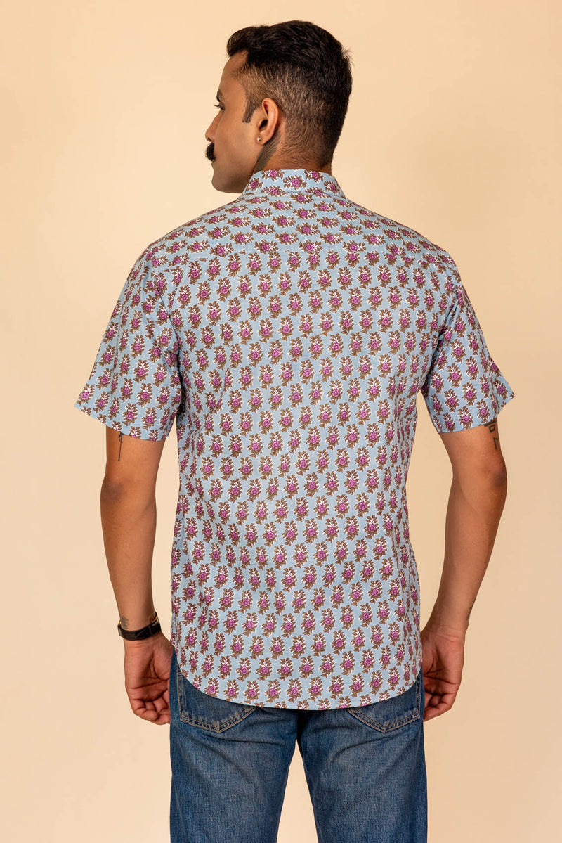 Buta Printed Cotton Shirt