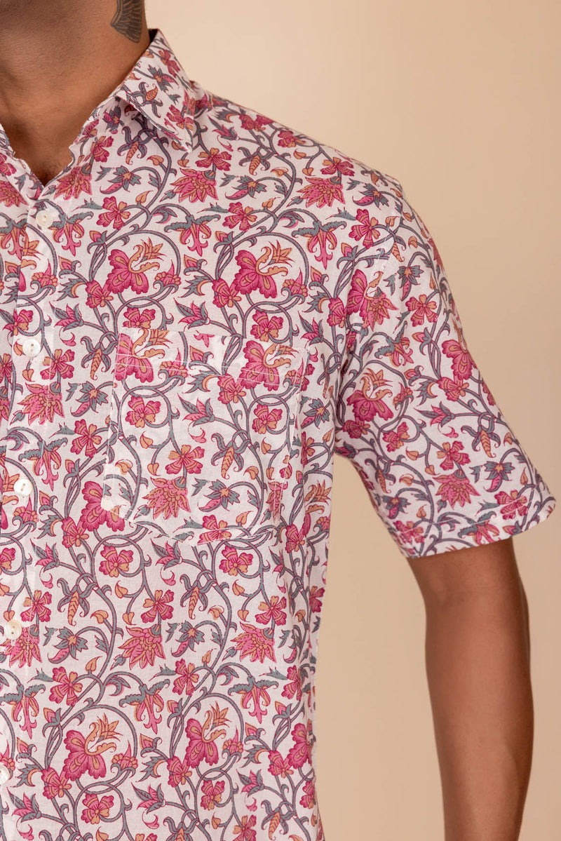 Floral Cotton Shirt