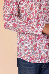 Floral Cotton Full Sleeve Shirt