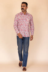 Floral Cotton Full Sleeve Shirt