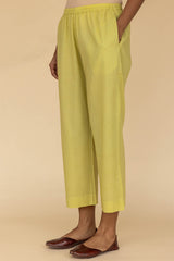 Green Relaxed Trousers