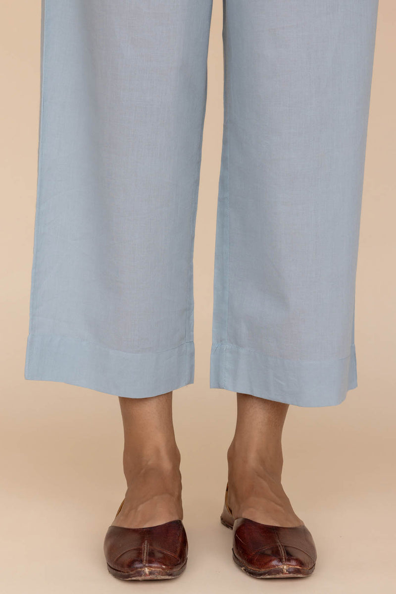 Blue Relaxed Trousers