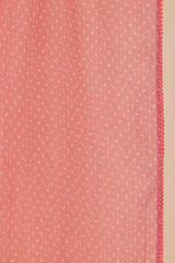 Pink Polka Doria Dupatta