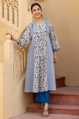 Amer Neela Kurta