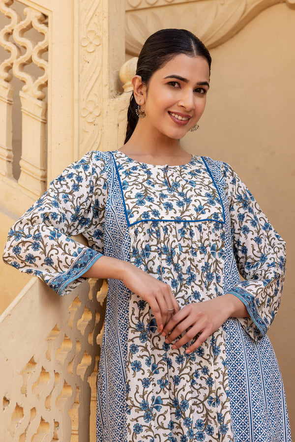 Amer Neela Kurta