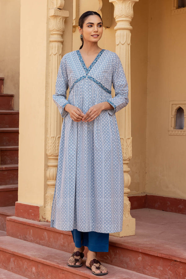 Neela Mahal Kurta