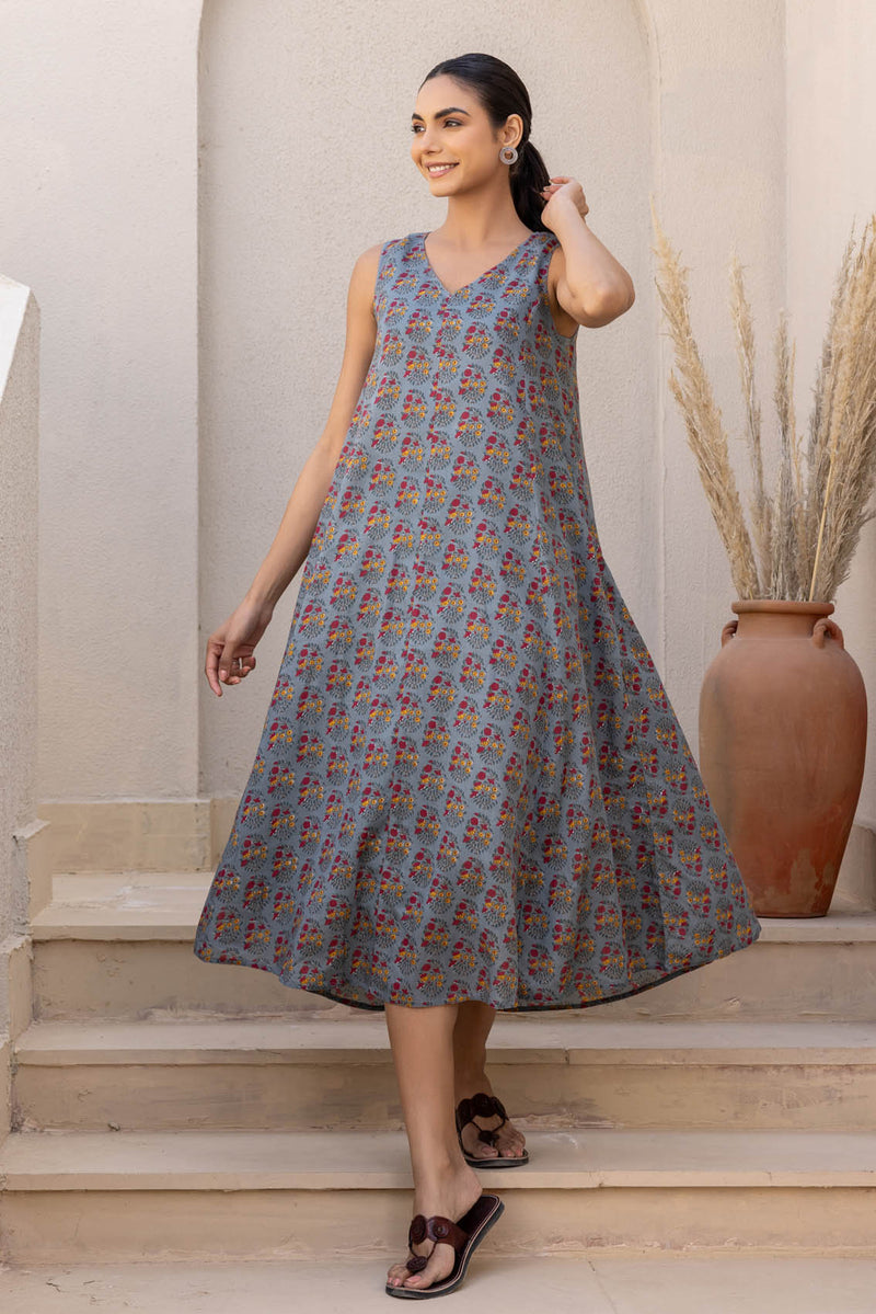 Gulnaaz Printed Dress