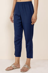 Royal Blue Narrow Trousers