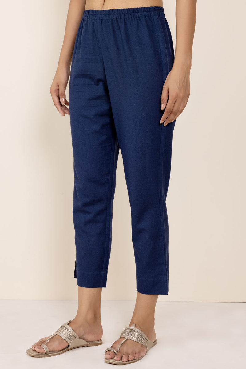 Royal Blue Narrow Trousers