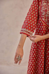 Bagru Buti Kurta