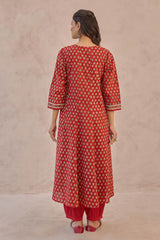 Bagru Buti Kurta