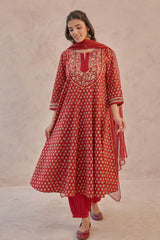 Bagru Buti Kurta