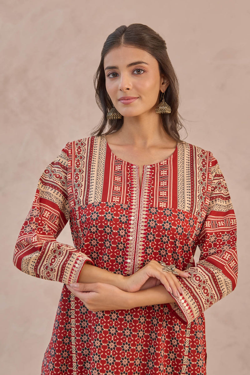Bagru Heritage Kurta