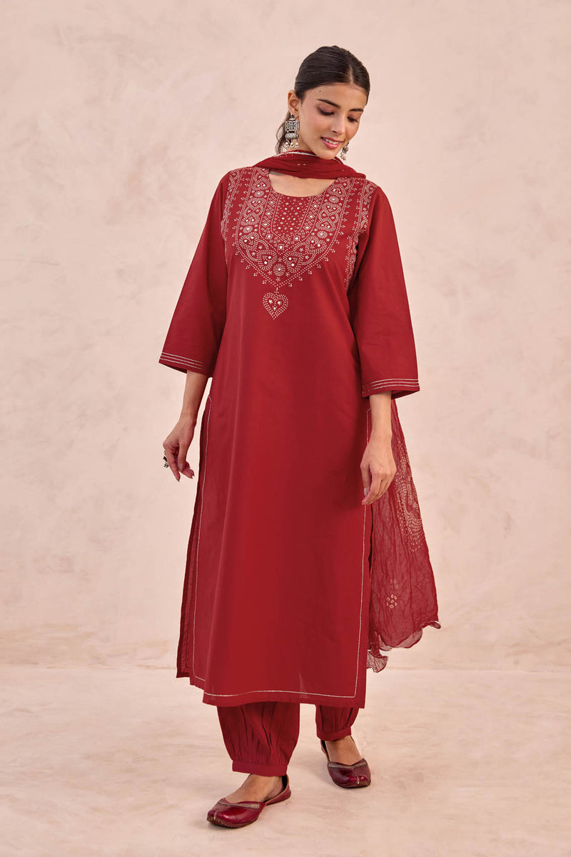 Rudhira Bandhani Kurta