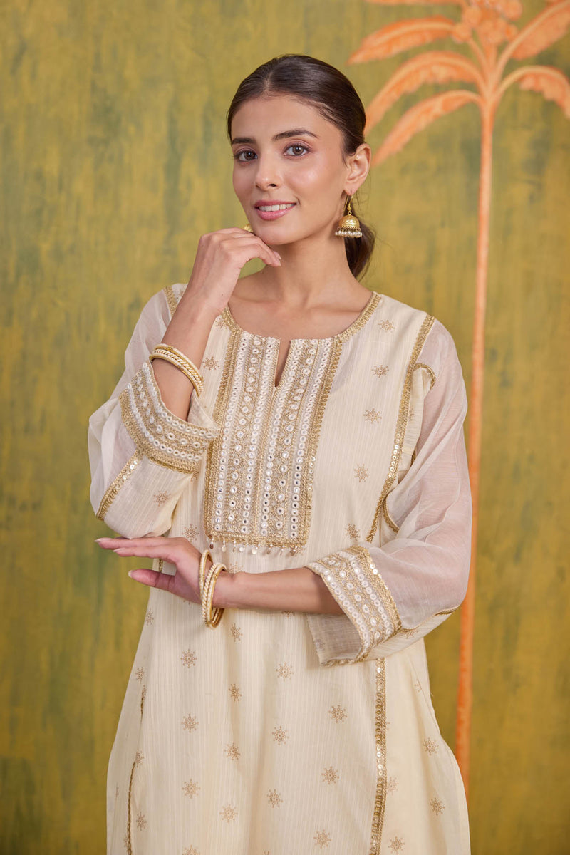 Geetha Lace Kurta