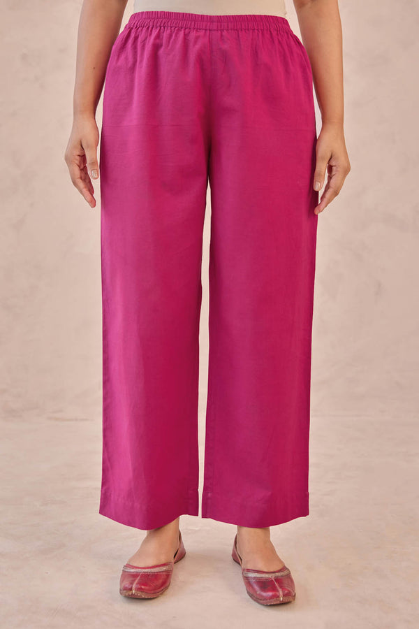 Pink Cambric Trousers