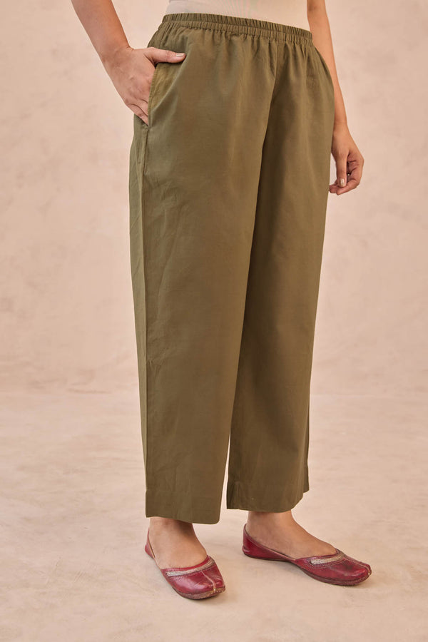Olive Green Trousers