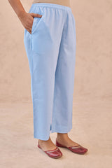 Sky Blue Cambric Trousers