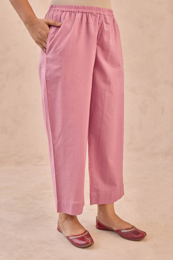 Pink Cambric Trousers