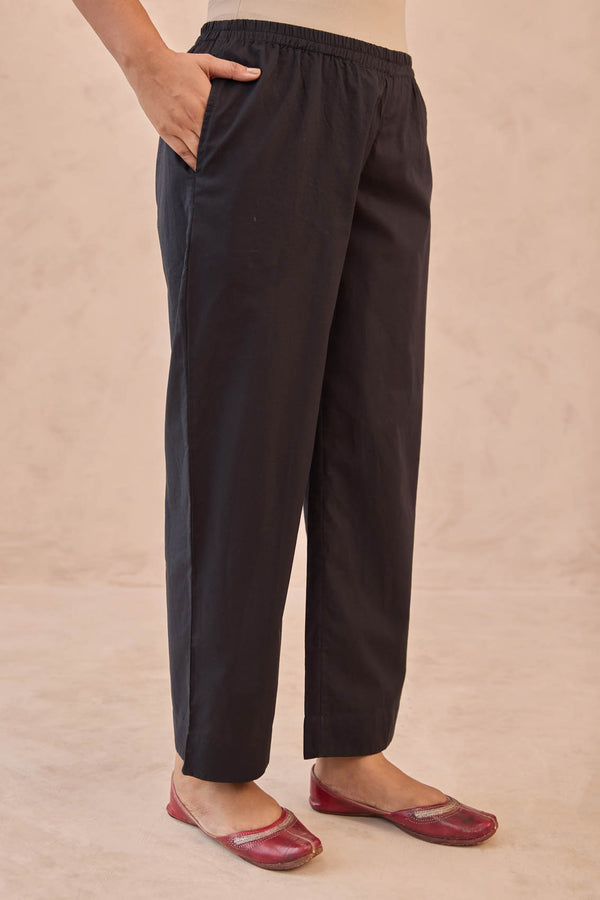 Black Cambric Trousers