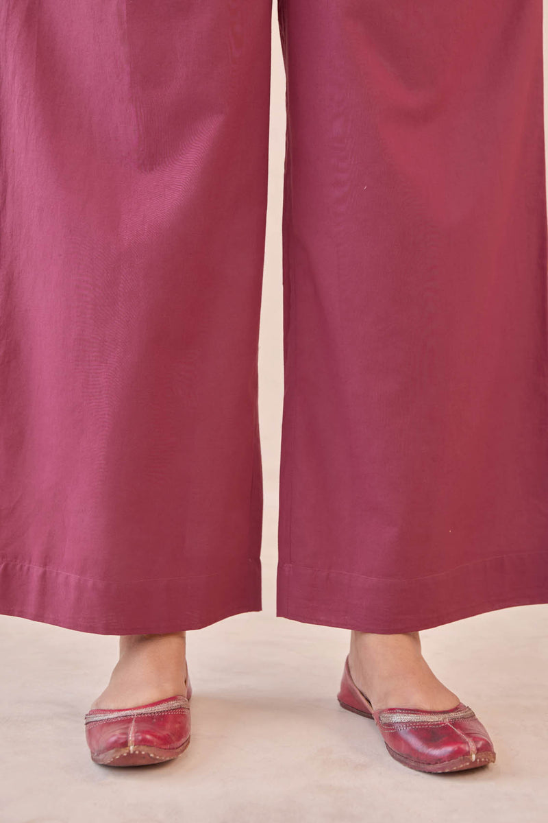 Maroon Trousers