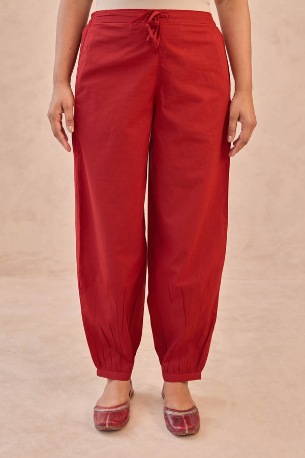Red Afghani Trousers