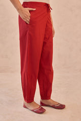 Red Afghani Trousers