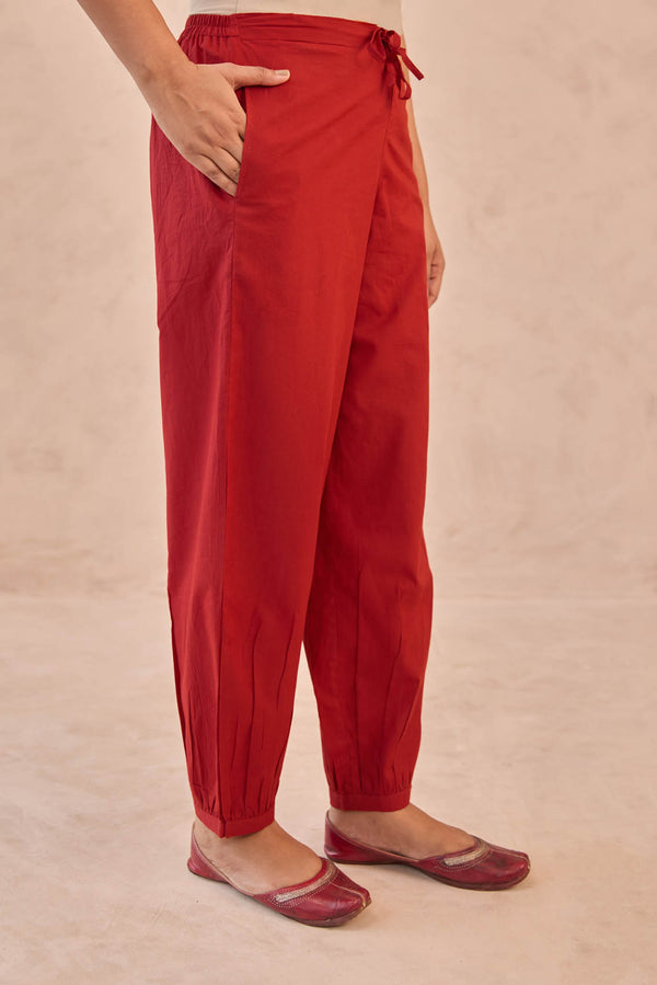 Red Afghani Trousers