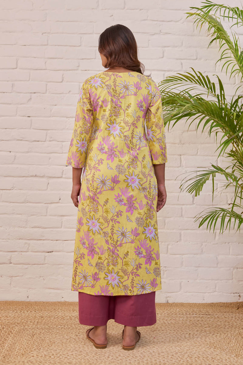 Akki Lemon Kurta