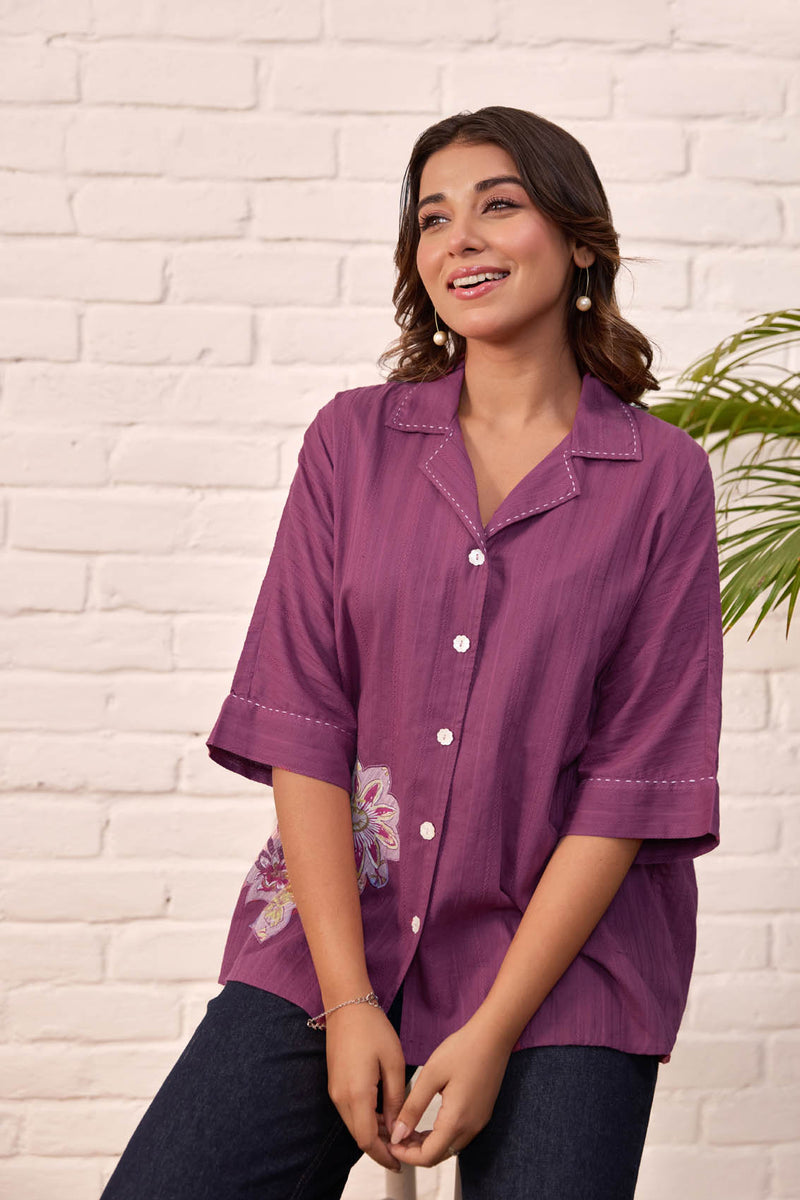 Akki Applique Shirt