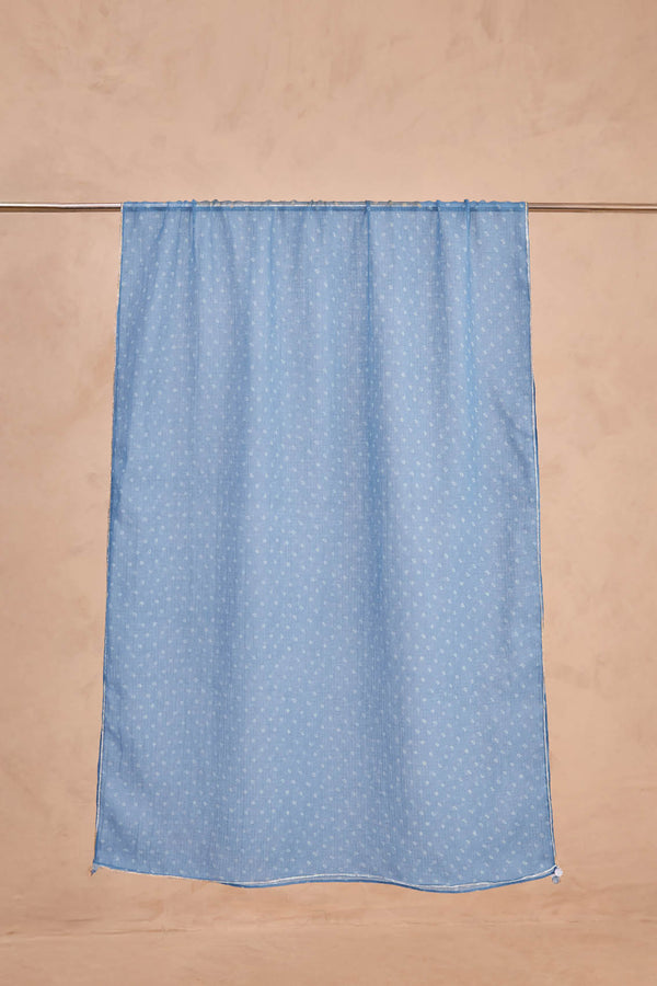 Blue Bandhej Dupatta