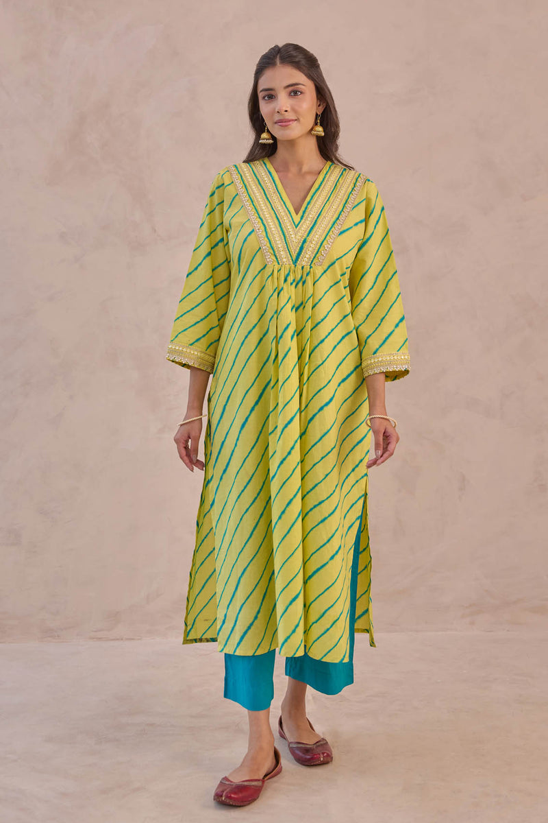 Hariyali Lehariya  Kurta