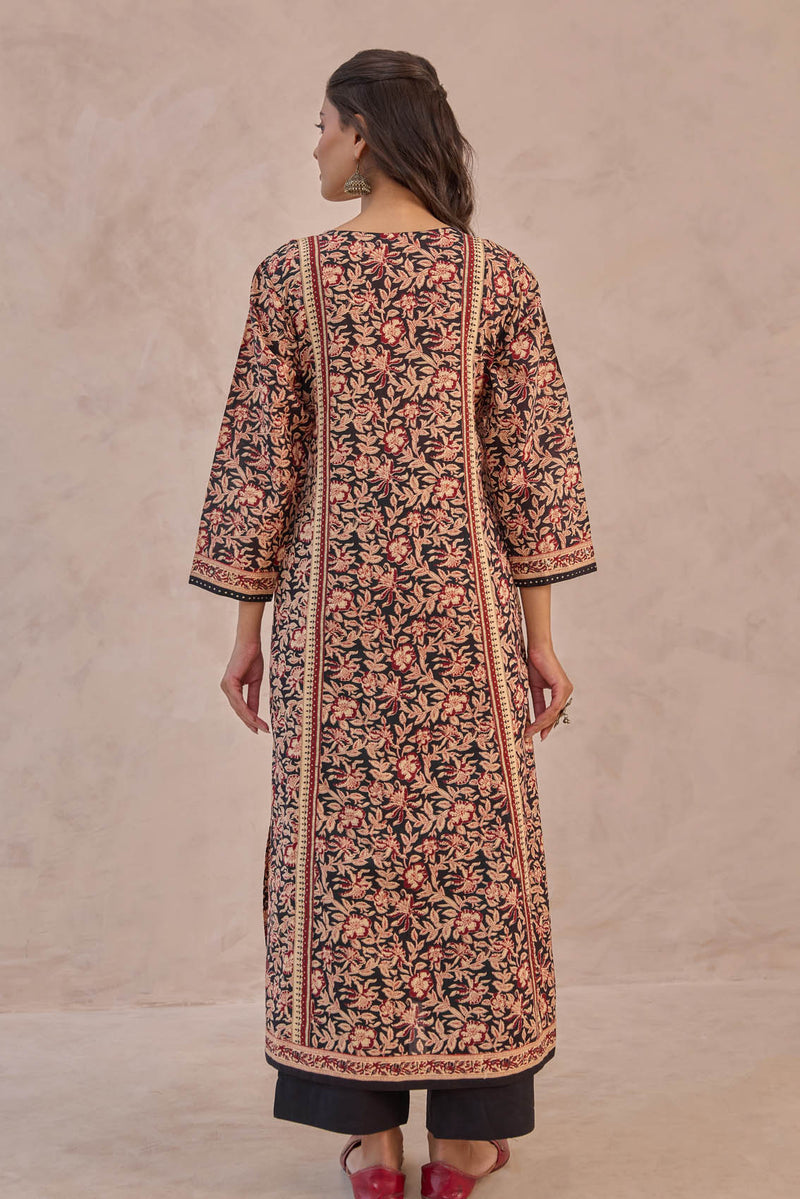 Bagru Vriti Kurta
