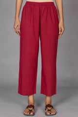 Gulnaaz Red Trousers