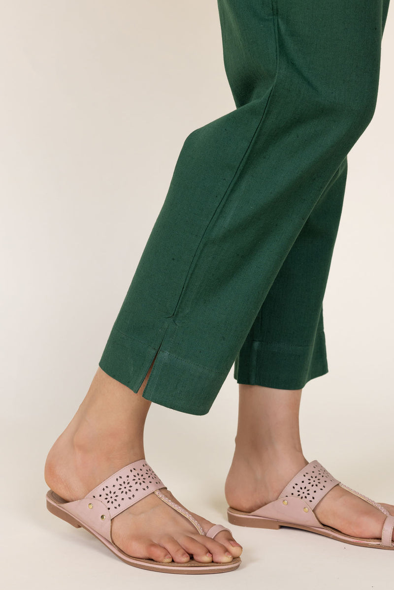 Green Narrow Trousers