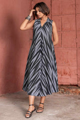 Leher Handloom Ikat Dress
