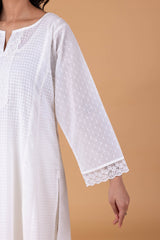 Rosette Lace Kurta