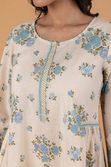 Blue Dahlia Kurta