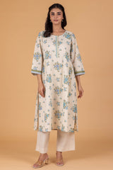 Blue Dahlia Kurta