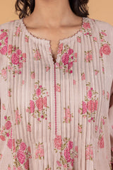 Pleated Peonies Kurta